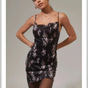 Urban Outfitters Mallory Cowl Slip Dress NWT Small